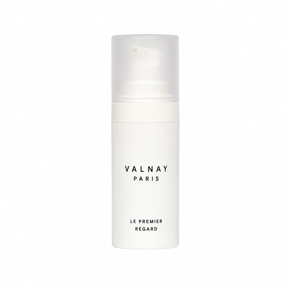 Le Premier Regard crème lissante contour des yeux de Valnay Paris présentée sur fond blanc
