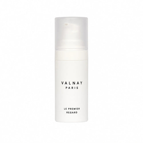 Le Premier Regard crème lissante contour des yeux de Valnay Paris présentée sur fond blanc